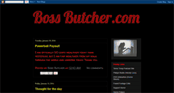 Desktop Screenshot of bossbutcher.com